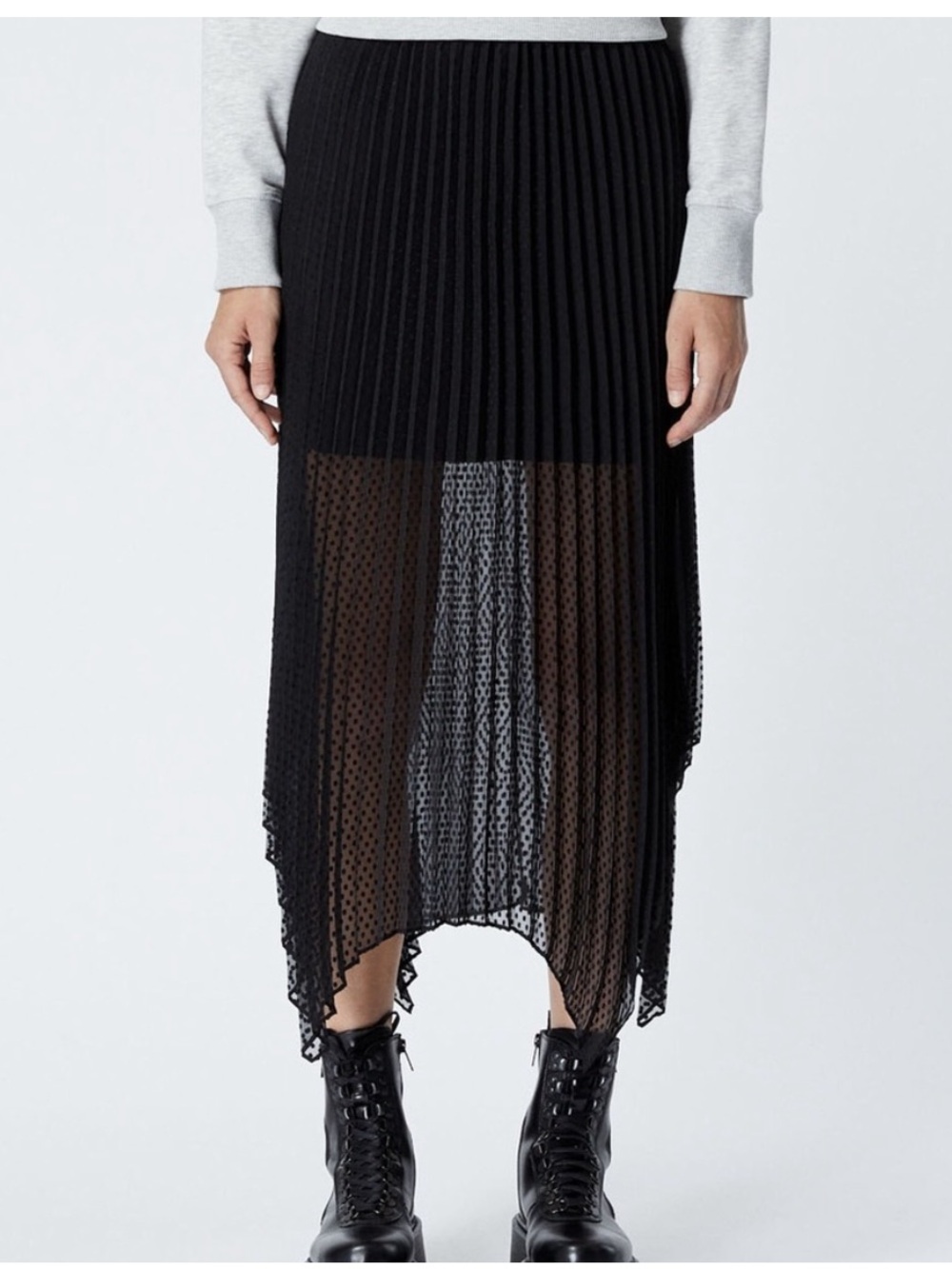 The Kooples Dotted Skirt NWT